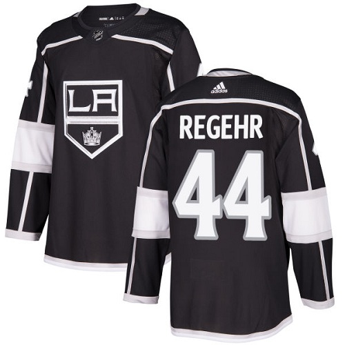 Adidas Men Los Angeles Kings #44 Robyn Regehr Black Home Authentic Stitched NHL Jersey->los angeles kings->NHL Jersey